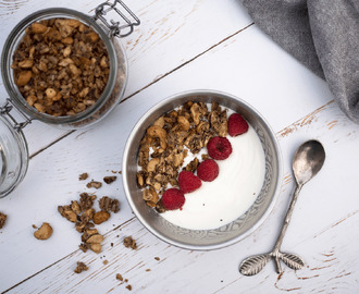 Hemmagjord glutenfri granola – Paleogranola