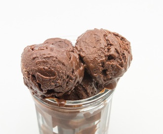 Chickpea Chocolate Protein Ice Cream