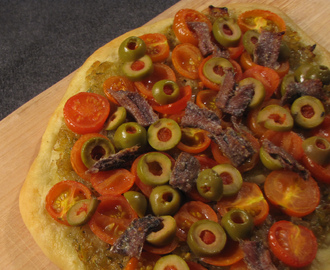 Måndag: Pissaladière – lökpizza från Provence