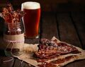 Beer-Candied Bacon - Grilled