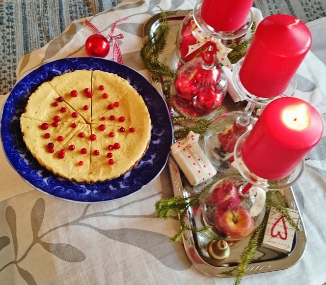 Cheesecake med julsmaker