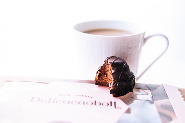 I min säng: Delicacaoboll med Mörk Choklad