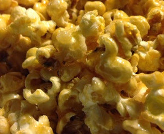 Karamelliserade popcorn