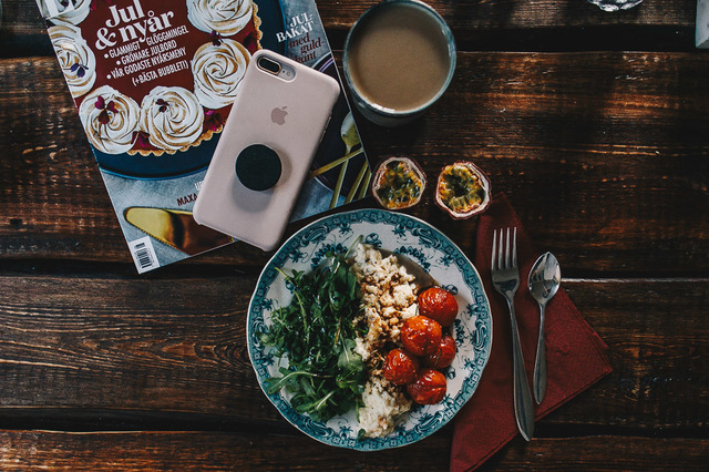 En underbar frukost efter Yoga