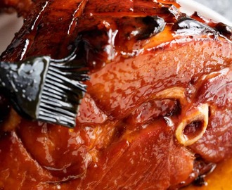 Brown Sugar Mustard Glazed Ham