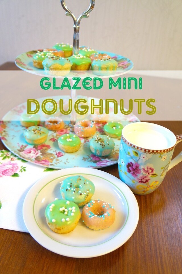 Glazed mini doughnuts!