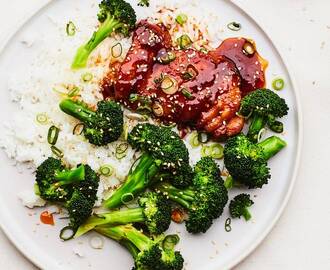 Soy-Glazed Chicken with Broccoli