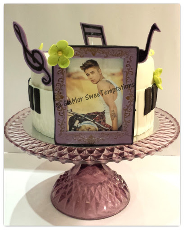 Isabella's cake "Justin Bieber"