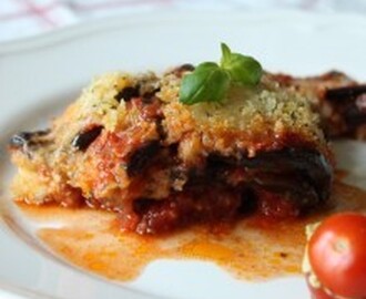 Vår mat- och vinresa till Italien. De största smakupplevelserna. Melanzane alla parmiagiana – ugnsbakad aubergine med parmesan.