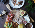 A Holiday Cheese Board with Homemade Fig and Orange Marmalade + Spicy Nuts