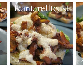 Förrätt ~ Kantarelltoast