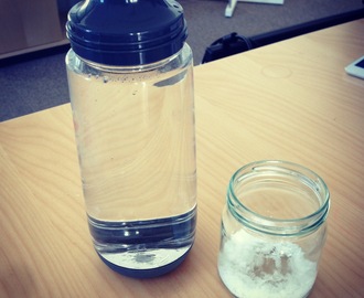 2,3 liter vatten!