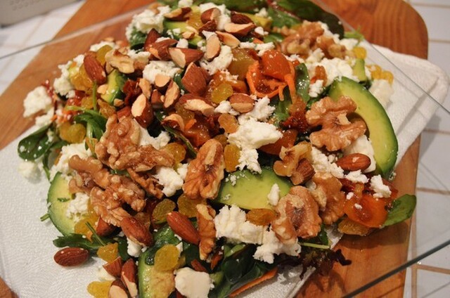 Vegetarisk lyxsallad