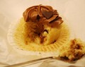 Bananmuffins med dumle, mjölkchoklad och nutellafrosting