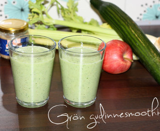 Grön gudinnesmoothie