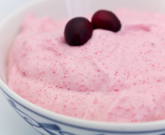 Whipped Cranberry Porridge