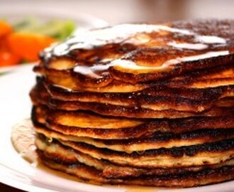 American Pancakes med kokosmjöl