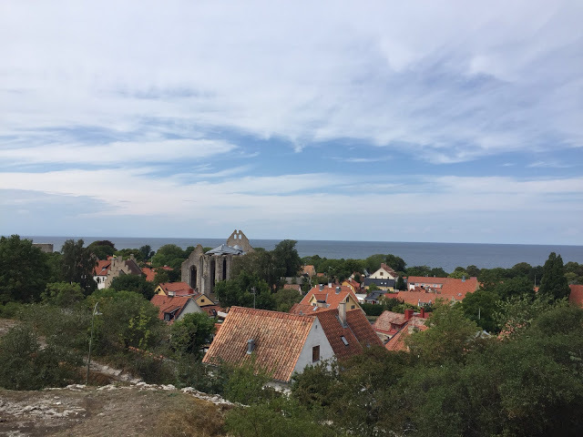 Visby i augusti