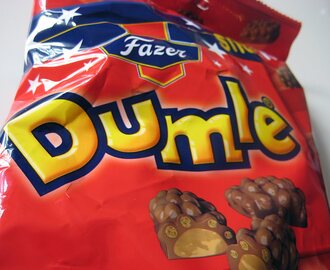 Hallonmuffns med dumlesnacks