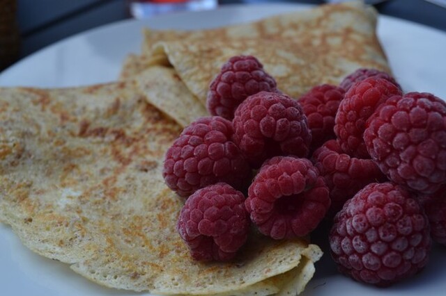 Pannkakor med rågmjöl!