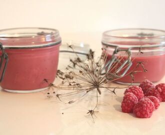 Raspberry curd