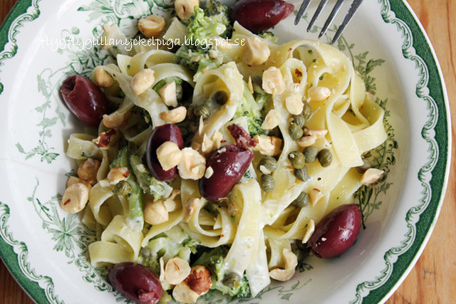 Pasta med gorgonzola & mascarpone