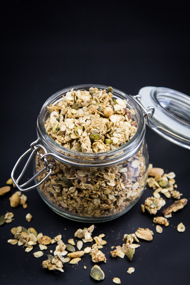 Gingerbread Protein Granola