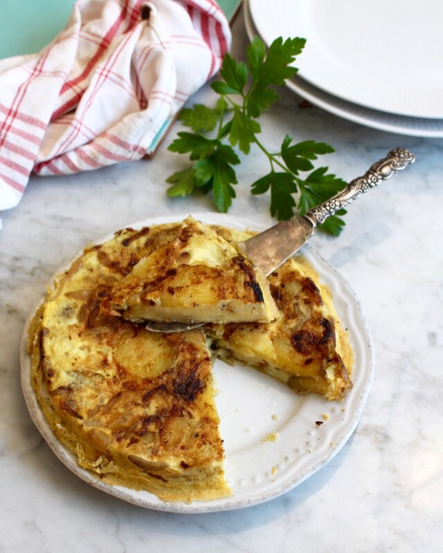 Spansk tortilla med nyttig potatis