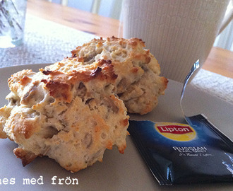 Scones med solroskärnor