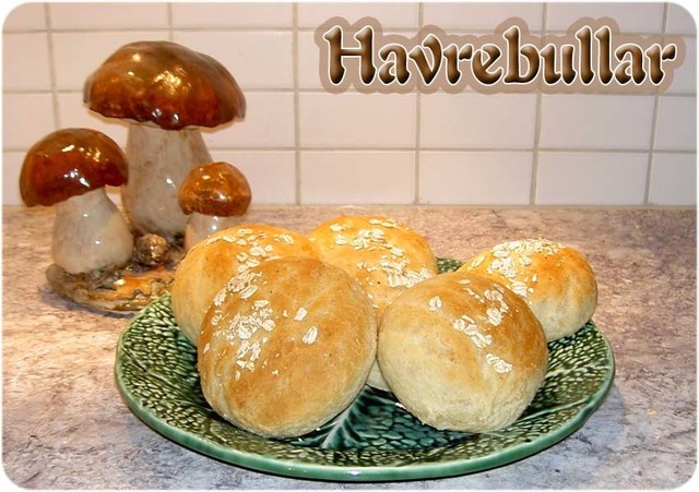 Havrebullar (frukostbröd)