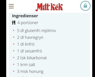 Glutenfritt bröd