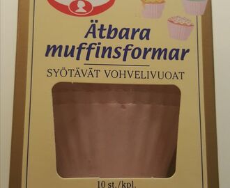 Ätbara muffinsformar