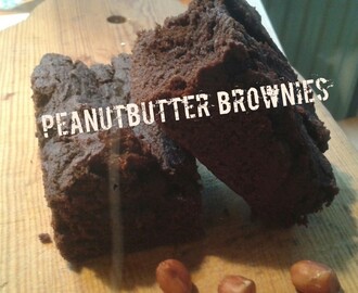Super fudge Peanut butter brownies