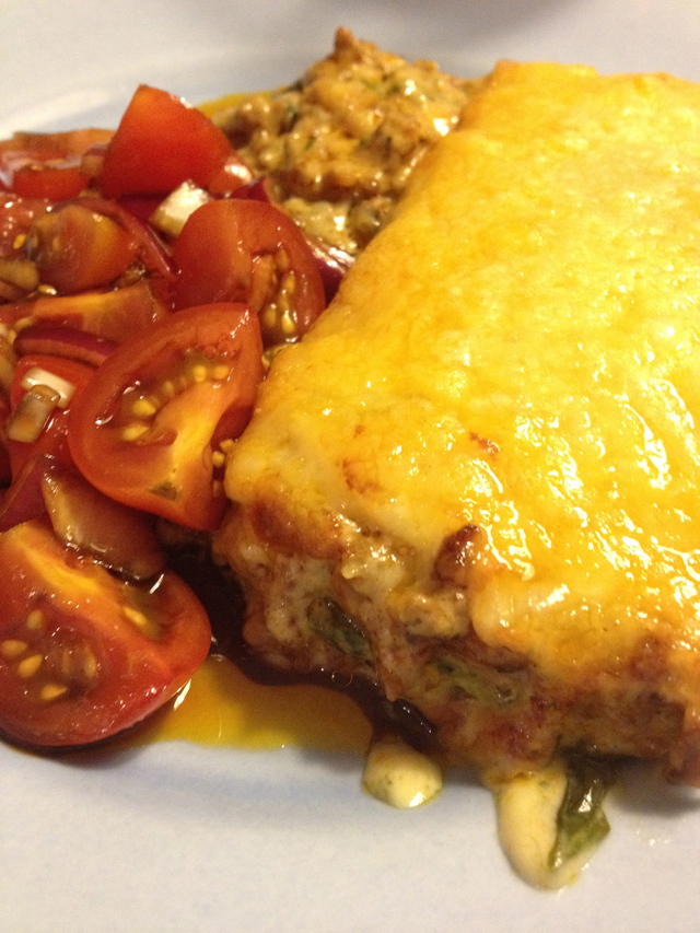 LCHF lasagne