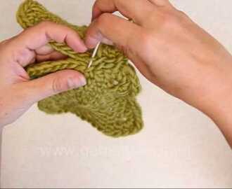 How to sew crochet squares together