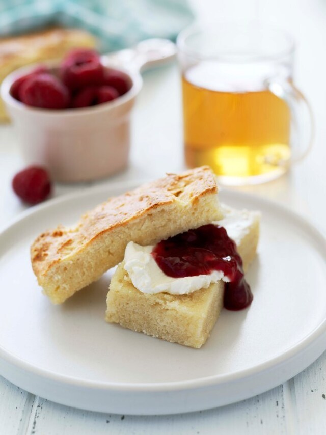 Scones i långpanna