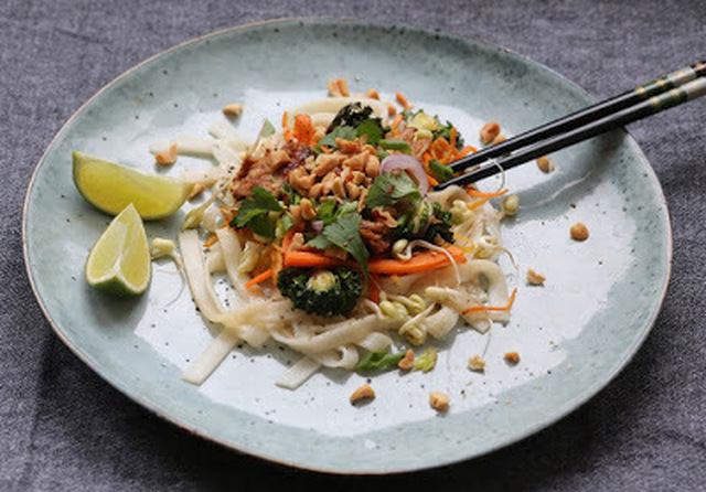 Vegetarisk Pad thai