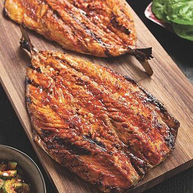 Korean Grilled Mackerel | Recipe | Mackerel recipes, Grilled mackerel, Fish recipes
