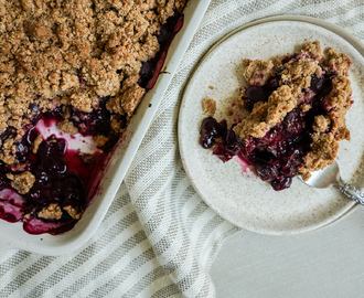 Blueberry Crumble