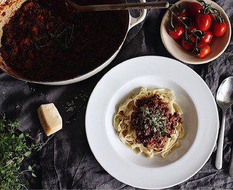 Tagliatelle Bolognese