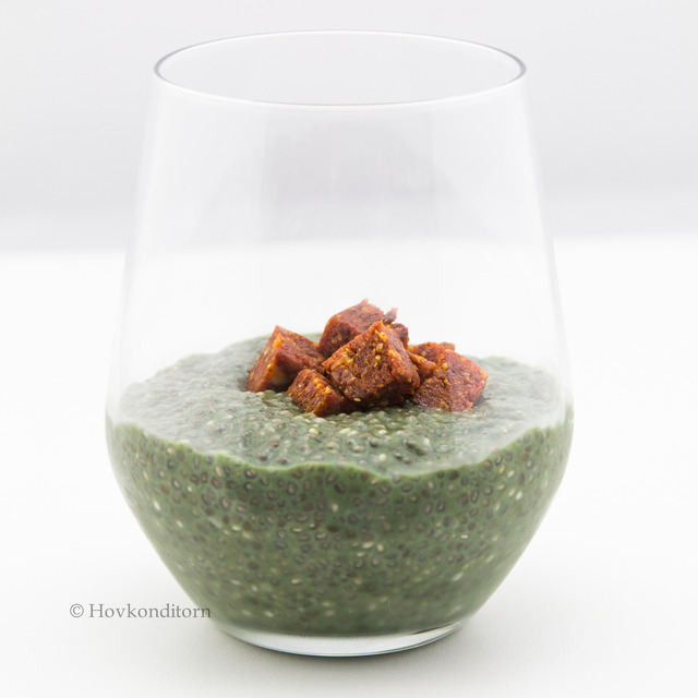 Chia Pudding with Purple Balance Protein Blend