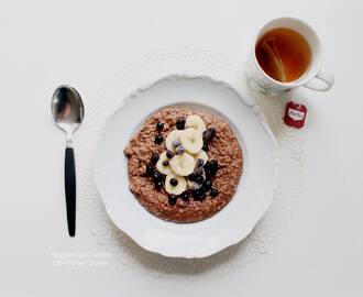 Protein Rich Organic and Vegan Chocolate Oatmeal