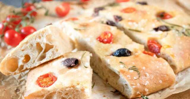 Enkel focaccia