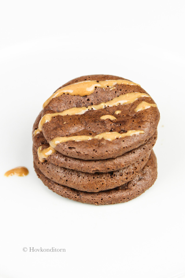 Chewy Chocolate Peanut Butter Protein Cookies