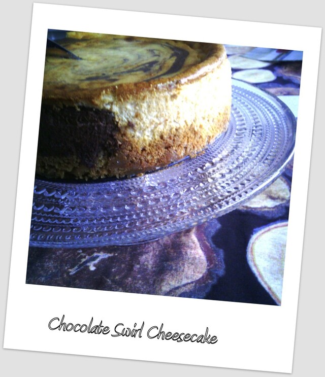Leilas Chocolate Swirl Cheesecake - by Anette!