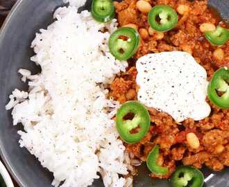 Chili sin carne - Siri Barjes recept