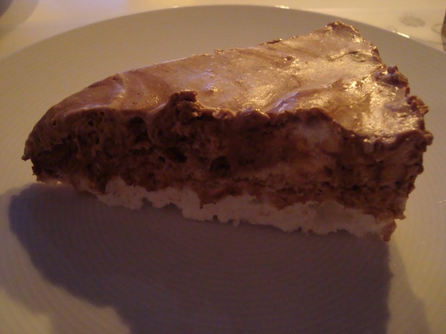 Glasstårta med nutella