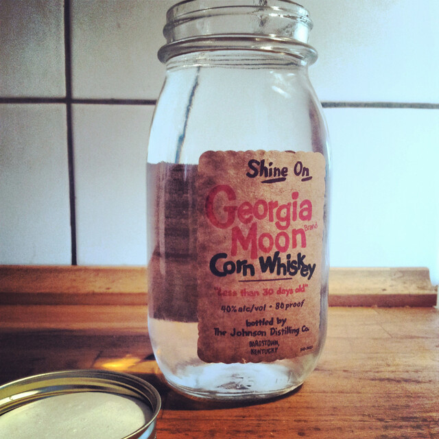 Moonshine: Shine On Georgia Moon Corn Whiskey