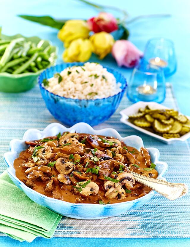 Biff Stroganoff på rostbiff