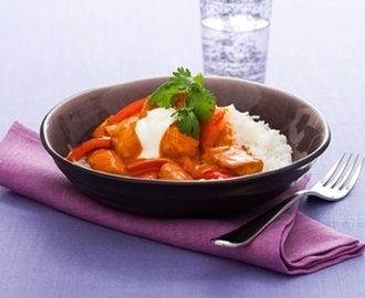 Fläskfilé tikka masala